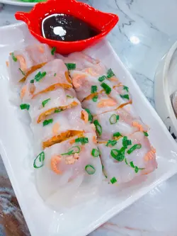 葱花虾米炸两肠粉