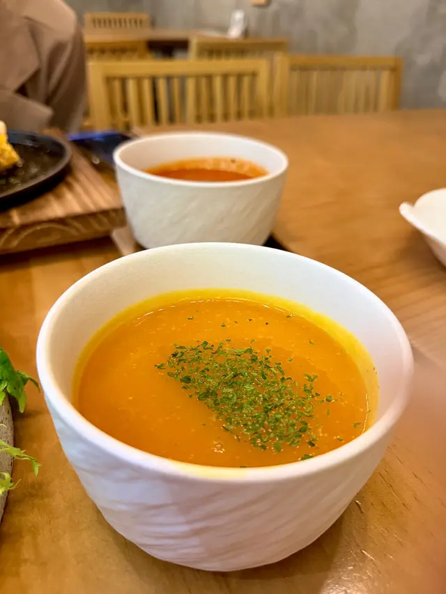 微薑南瓜湯