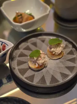 迷你蟹王蟹肉撻 