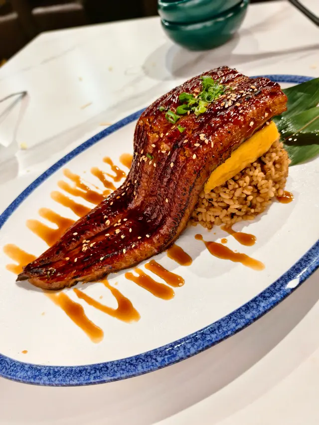 關東風原條鰻魚玉子飯