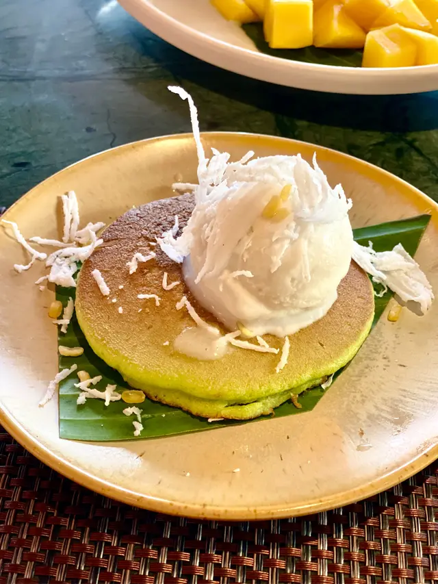 斑蘭pancake椰子雪糕