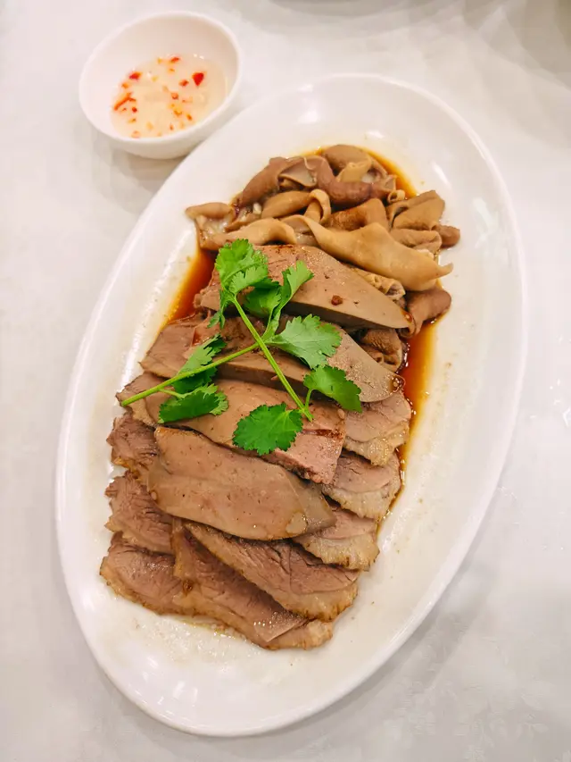 潮州鵝三寶(鵝片、鵝腸、鵝肝）