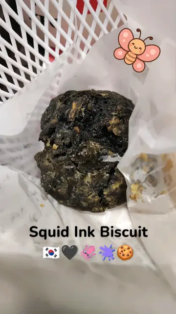 Squid Ink Biscuit 🇰🇷🖤🦑🫟🍪