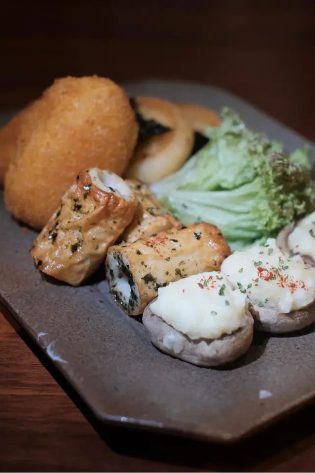 喫茶特製白雪の椿小食盛