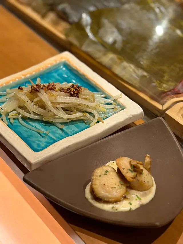 鉄板牛油太子貝