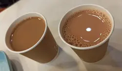 熱咖啡、熱奶茶