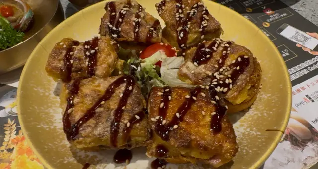 鐵板香煎肝多士