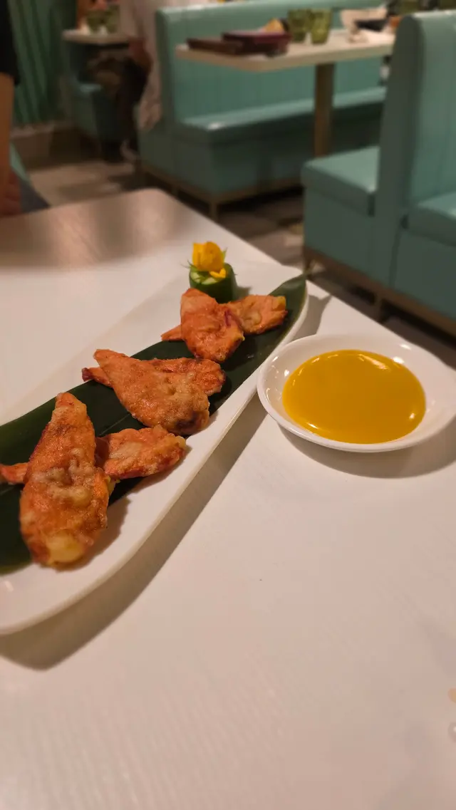 日式芥末蝴蝶蝦