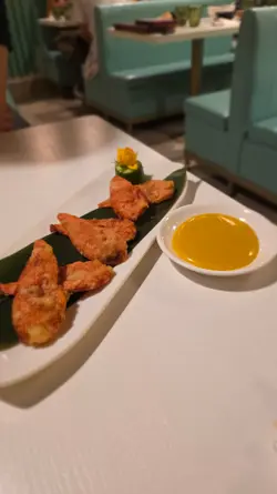 日式芥末蝴蝶虾