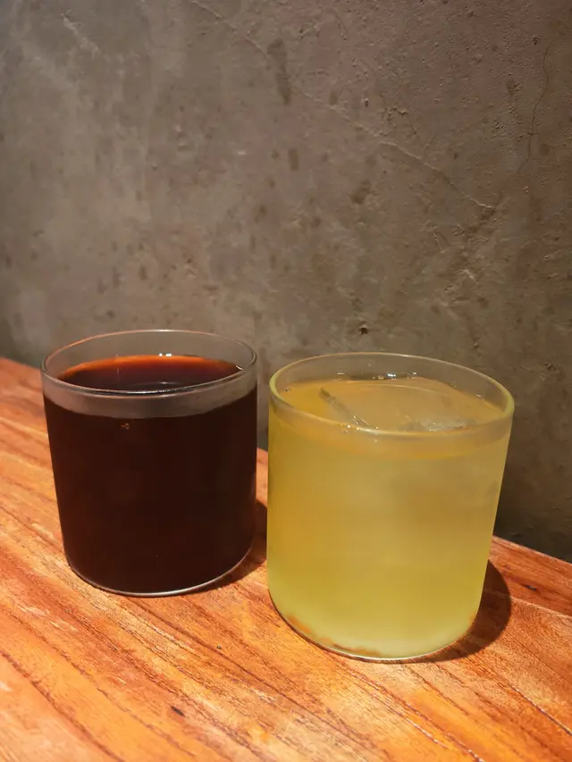 Cold Brew Coffee、冷泡八女煎茶