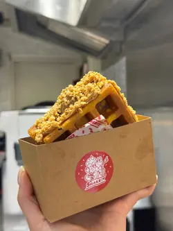 頂好牌花生朱古力窩夫