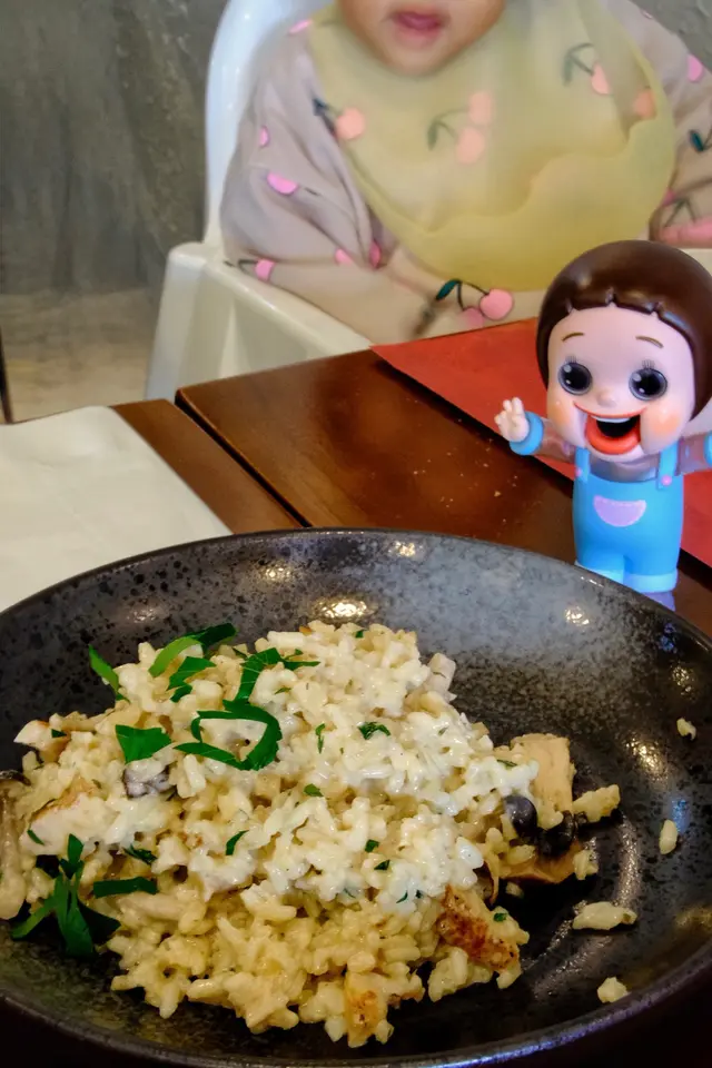 雞肉蘑菇意大利飯