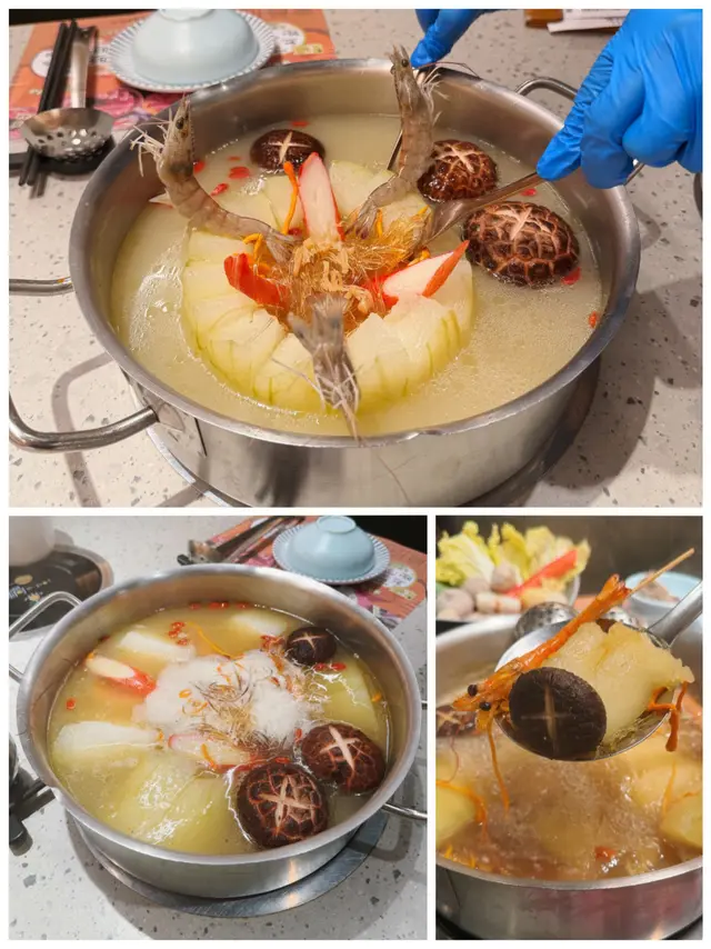 蝦米瑤桂冬瓜鍋