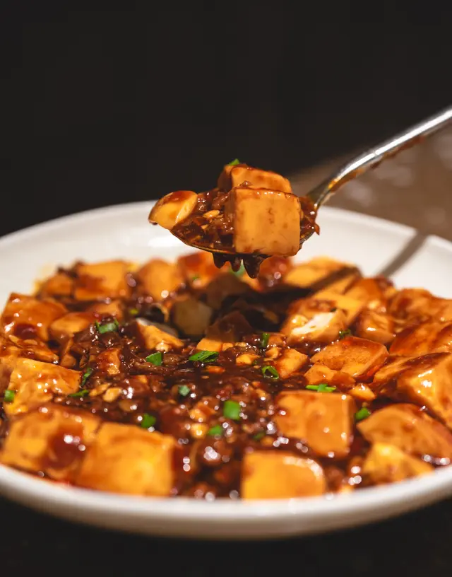 麻婆安格斯牛肉豆腐