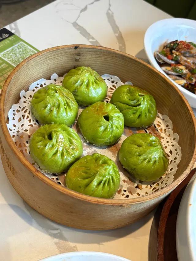 翡翠醬肉香煎包