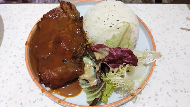 燒汁西冷牛扒飯