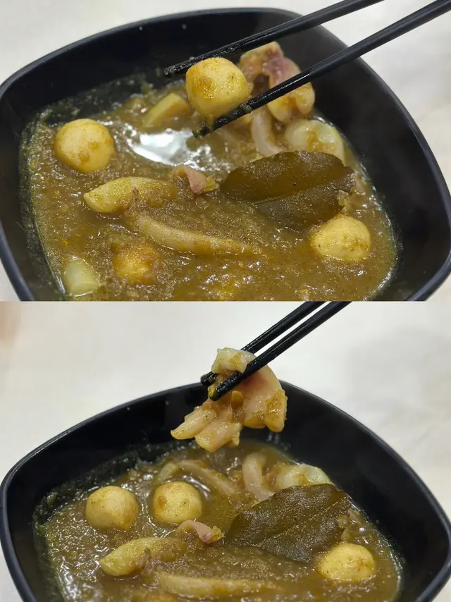 咖喱魷魚魚蛋